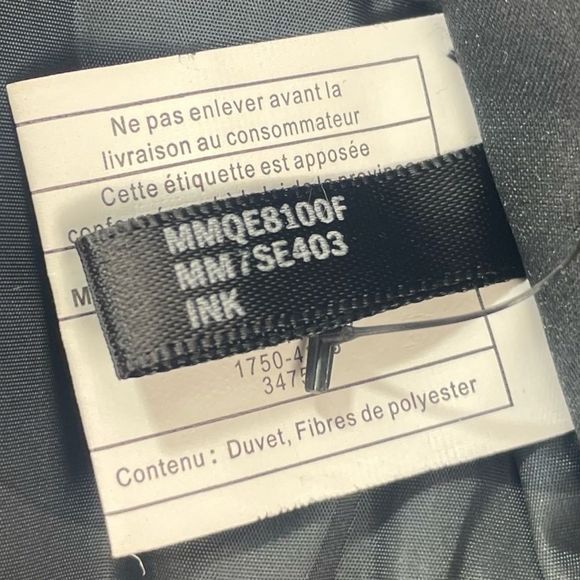 Madison Supply Mens Navy Down Winter Parka - Real Fur Trim Hood SZ Medium - Picture 14 of 16